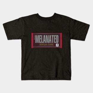 Melanated special dark chocolate Kids T-Shirt